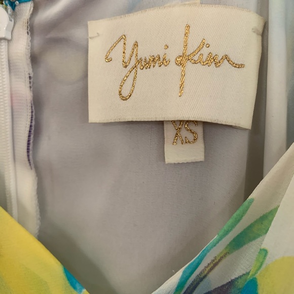 Yumi Kim Cleo floral silk Maxi slip dress vacation XS - Picture 8 of 8